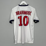 Shop 2013/14 PSG IBRAHIMOVIC #10 AWAY SHIRT (M) NIKE, classic football shirts, vintage football shirts & retro soccer jerseys at Cult Kits