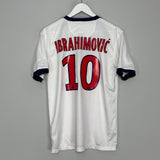 Shop 2013/14 PSG IBRAHIMOVIC #10 AWAY SHIRT (M) NIKE, classic football shirts, vintage football shirts & retro soccer jerseys at Cult Kits