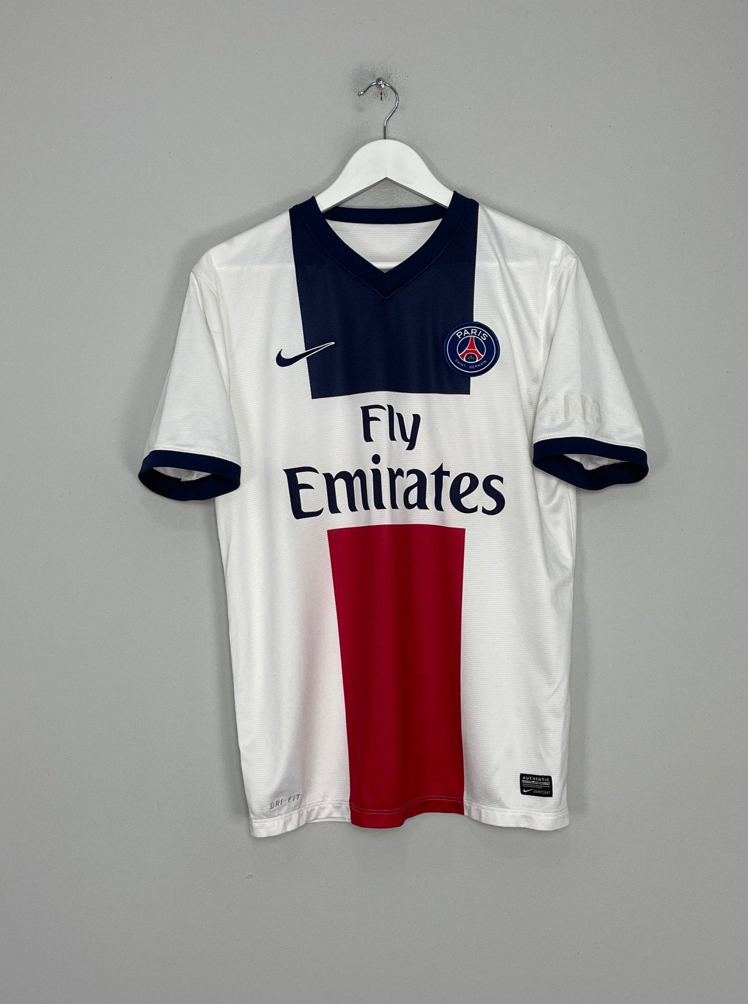Shop 2013/14 PSG IBRAHIMOVIC #10 AWAY SHIRT (M) NIKE, classic football shirts, vintage football shirts & retro soccer jerseys at Cult Kits