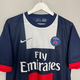 Shop 2013/14 PSG IBRAHIMOVIC #10 HOME SHIRT (L) NIKE, classic football shirts, vintage football shirts & retro soccer jerseys at Cult Kits