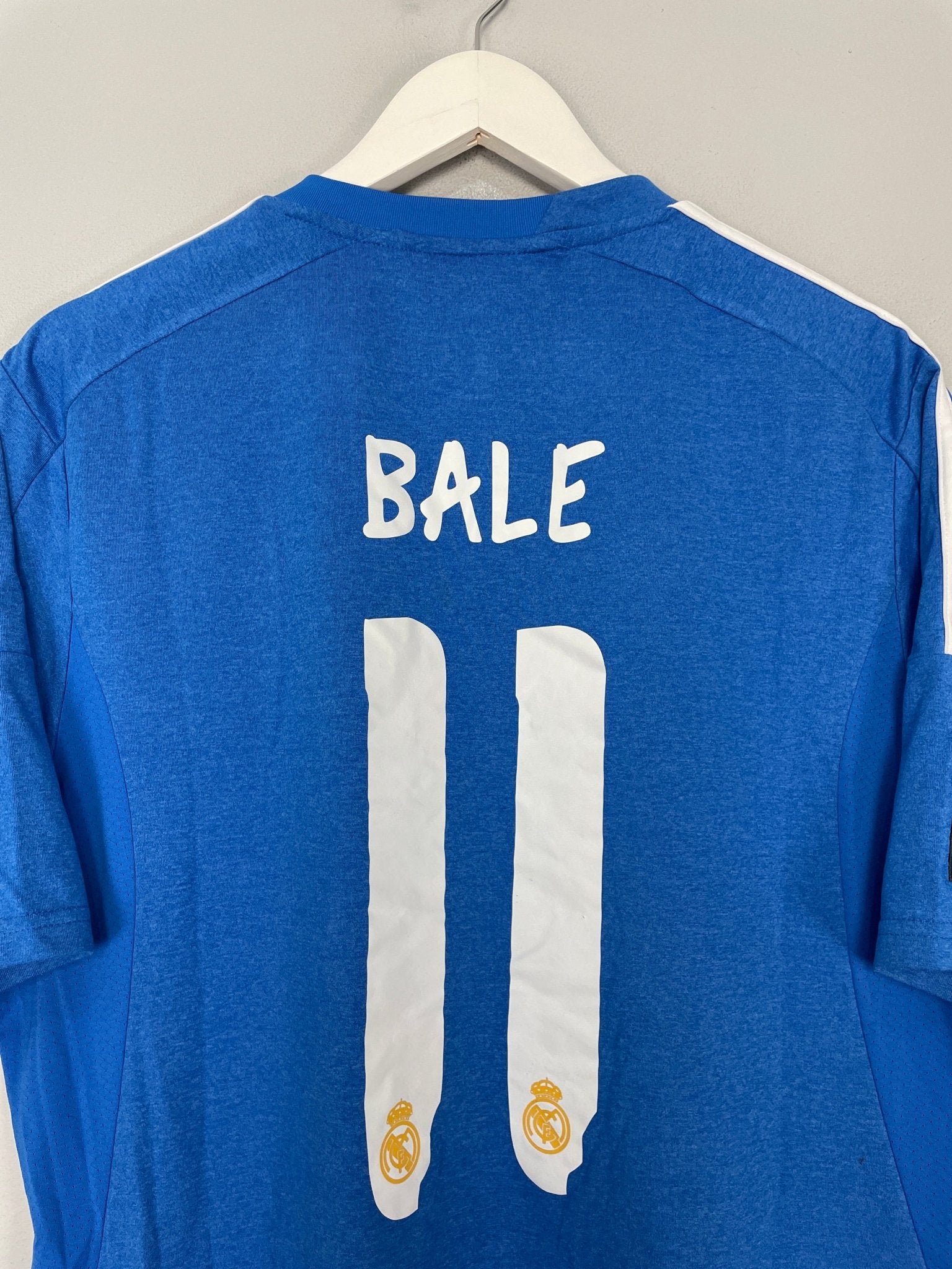 Shop 2013/14 REAL MADRID BALE #11 AWAY SHIRT (L) ADIDAS, classic football shirts, vintage football shirts & retro soccer jerseys at Cult Kits