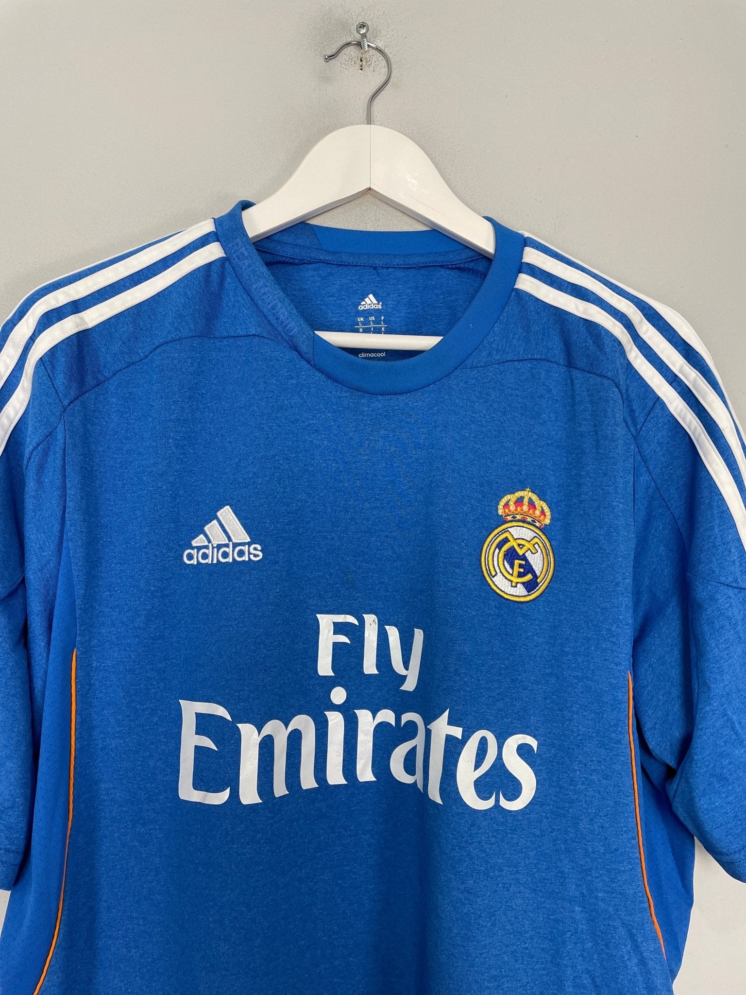 Shop 2013/14 REAL MADRID BALE #11 AWAY SHIRT (L) ADIDAS, classic football shirts, vintage football shirts & retro soccer jerseys at Cult Kits