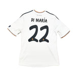 Buy 2013/14 Real Madrid Di Maria 22 C/L Final Home Shirt (L) Adidas ~ Free worldwide shipping ~ Authentic Vintage Football Shirts from Cult Kits