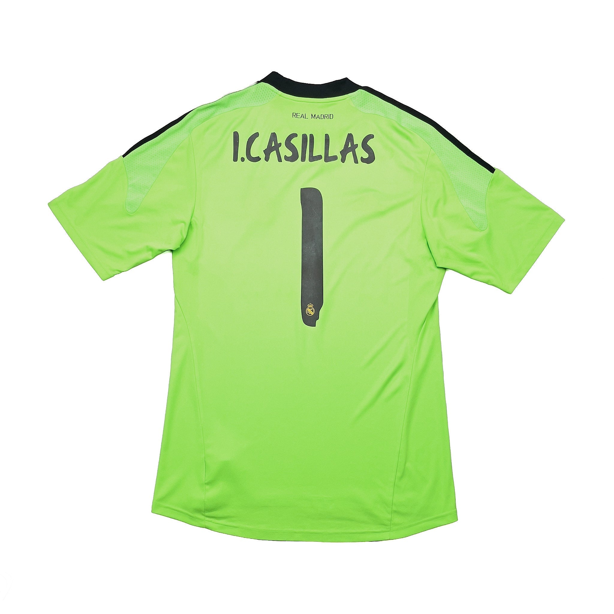 Buy 2013/14 Real Madrid I.Casillas 1 GK Shirt (M) Adidas ~ Free worldwide shipping ~ Authentic Vintage Football Shirts from Cult Kits