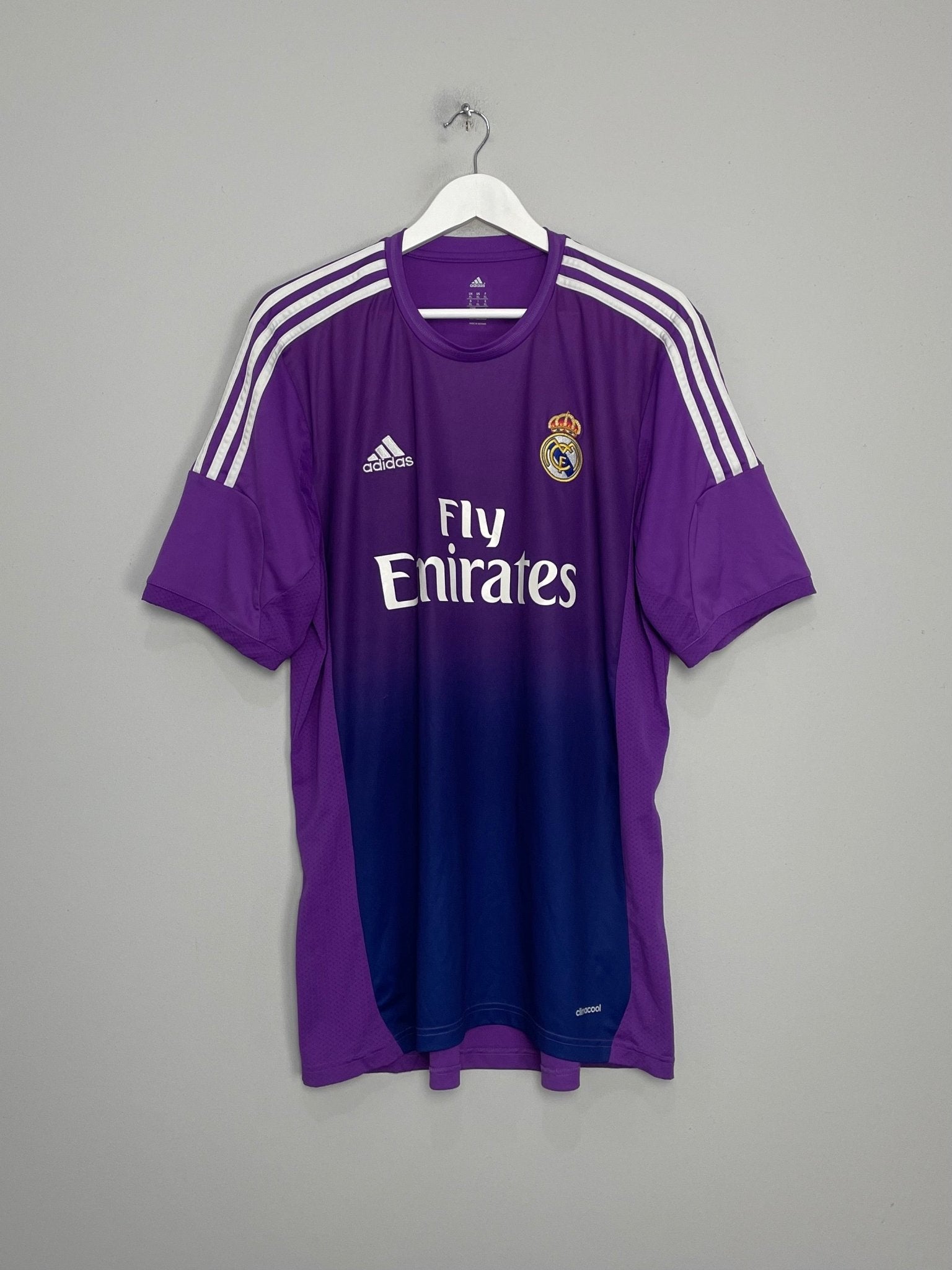 Shop 2013/14 REAL MADRID I.CASILLAS #1 GK SHIRT (XL) ADIDAS, classic football shirts, vintage football shirts & retro soccer jerseys at Cult Kits