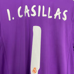 Shop 2013/14 REAL MADRID I.CASILLAS #1 GK SHIRT (XL) ADIDAS, classic football shirts, vintage football shirts & retro soccer jerseys at Cult Kits