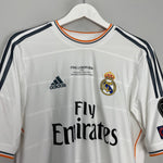 Shop 2013/14 REAL MADRID MARCELO #12 *C/L FINAL* HOME SHIRT (M) ADIDAS, classic football shirts, vintage football shirts & retro soccer jerseys at Cult Kits