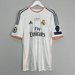 Shop 2013/14 REAL MADRID MARCELO #12 *C/L FINAL* HOME SHIRT (M) ADIDAS, classic football shirts, vintage football shirts & retro soccer jerseys at Cult Kits