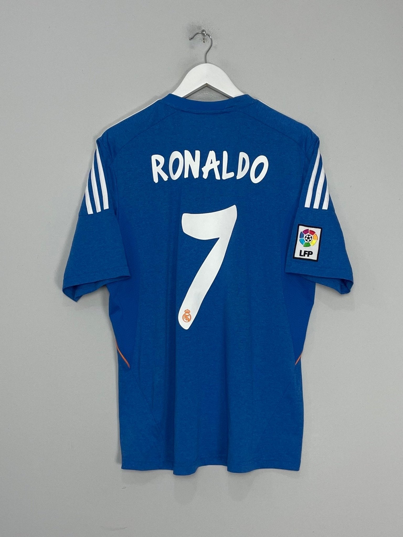 Shop 2013/14 REAL MADRID RONALDO #7 AWAY SHIRT (L) ADIDAS, classic football shirts, vintage football shirts & retro soccer jerseys at Cult Kits