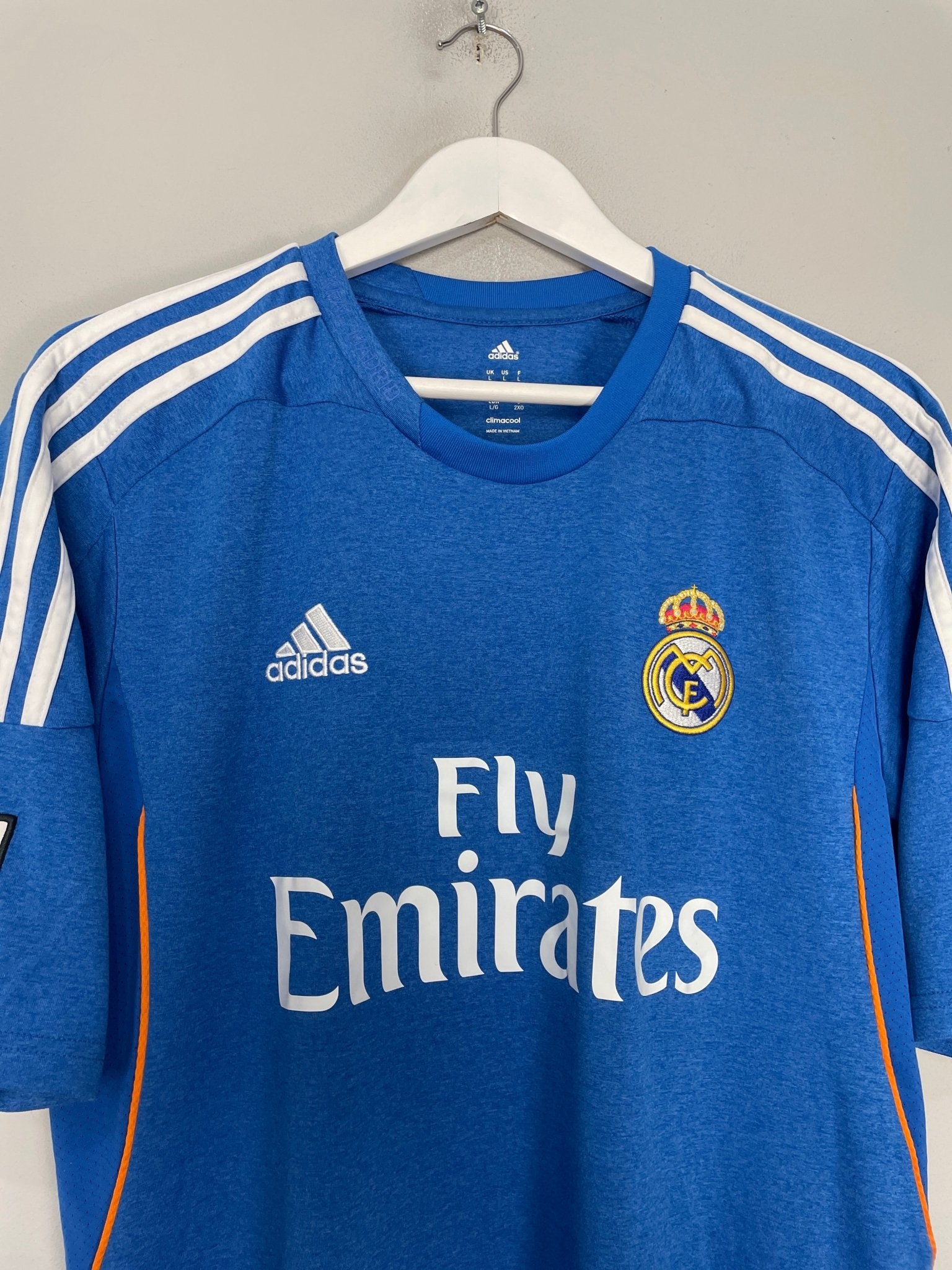 Shop 2013/14 REAL MADRID RONALDO #7 AWAY SHIRT (L) ADIDAS, classic football shirts, vintage football shirts & retro soccer jerseys at Cult Kits