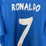 Shop 2013/14 REAL MADRID RONALDO #7 AWAY SHIRT (L) ADIDAS, classic football shirts, vintage football shirts & retro soccer jerseys at Cult Kits