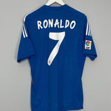 Shop 2013/14 REAL MADRID RONALDO #7 AWAY SHIRT (M) ADIDAS, classic football shirts, vintage football shirts & retro soccer jerseys at Cult Kits