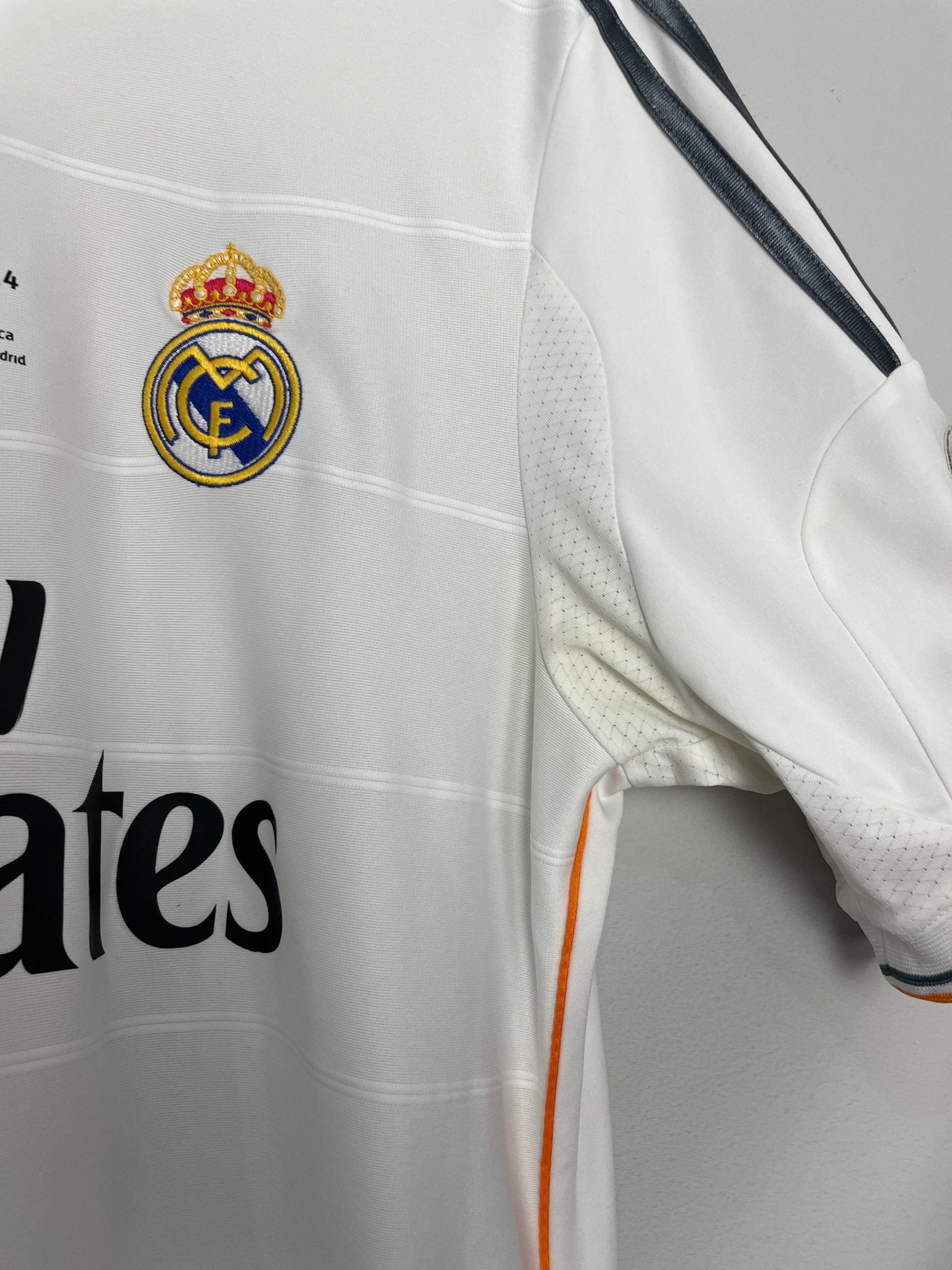 Shop 2013/14 REAL MADRID RONALDO #7 *CL FINAL* HOME SHIRT (L) ADIDAS, classic football shirts, vintage football shirts & retro soccer jerseys at Cult Kits