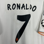 Shop 2013/14 REAL MADRID RONALDO #7 *CL FINAL* HOME SHIRT (L) ADIDAS, classic football shirts, vintage football shirts & retro soccer jerseys at Cult Kits