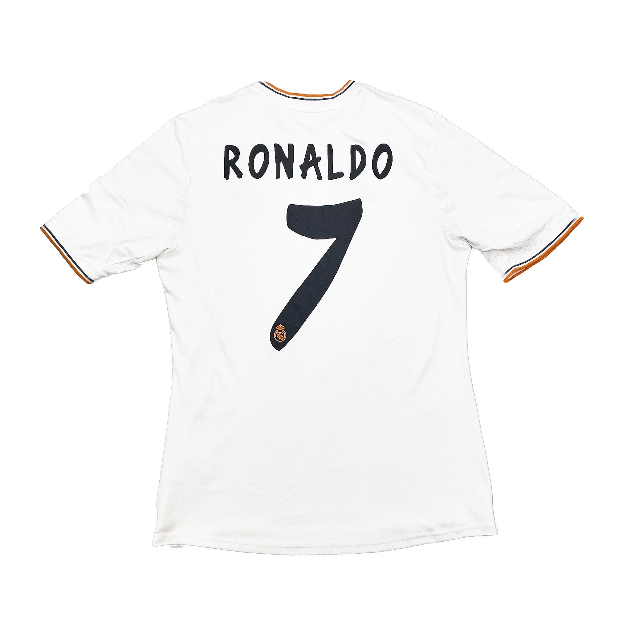 Buy 2013/14 REAL MADRID RONALDO 7 HOME SHIRT (L) ADIDAS ~ Free worldwide shipping available ~ Authentic Vintage Football Shirts from Cult Kits