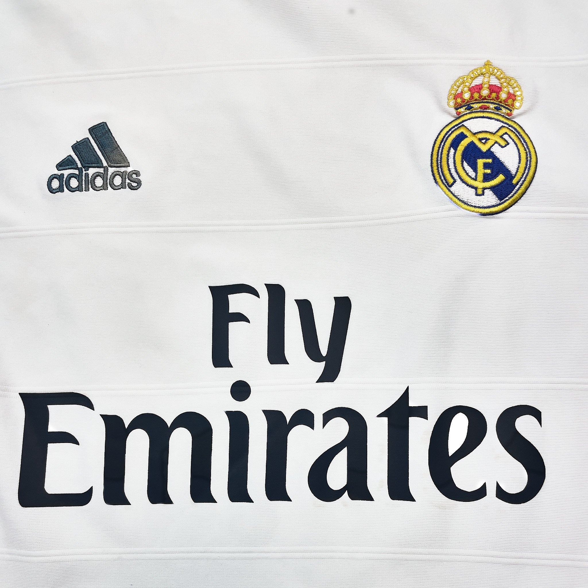 Buy 2013/14 Real Madrid Ronaldo 7 Home Shirt (L) Adidas ~ Free worldwide shipping available ~ Authentic Vintage Football Shirts from Cult Kits