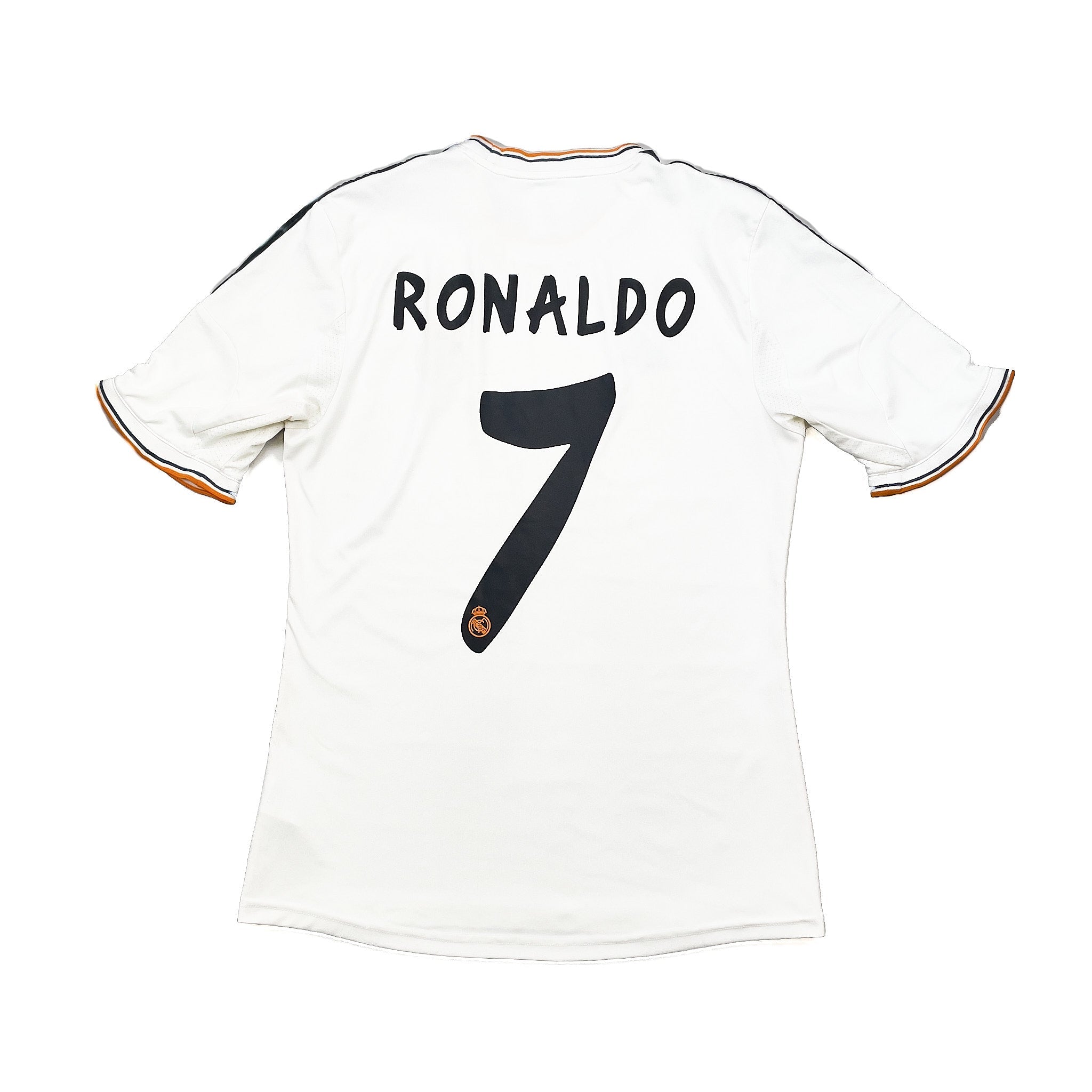 Buy 2013/14 Real Madrid Ronaldo 7 Home Shirt (M) Adidas ~ Free worldwide shipping available ~ Authentic Vintage Football Shirts from Cult Kits