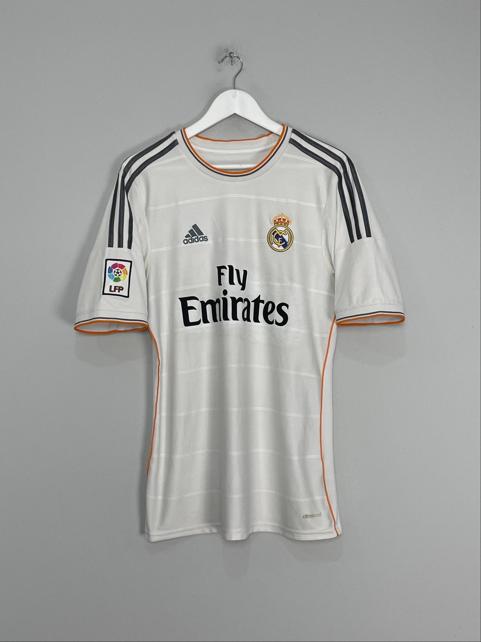 Shop 2013/14 REAL MADRID RONALDO #7 HOME SHIRT (M) ADIDAS, classic football shirts, vintage football shirts & retro soccer jerseys at Cult Kits