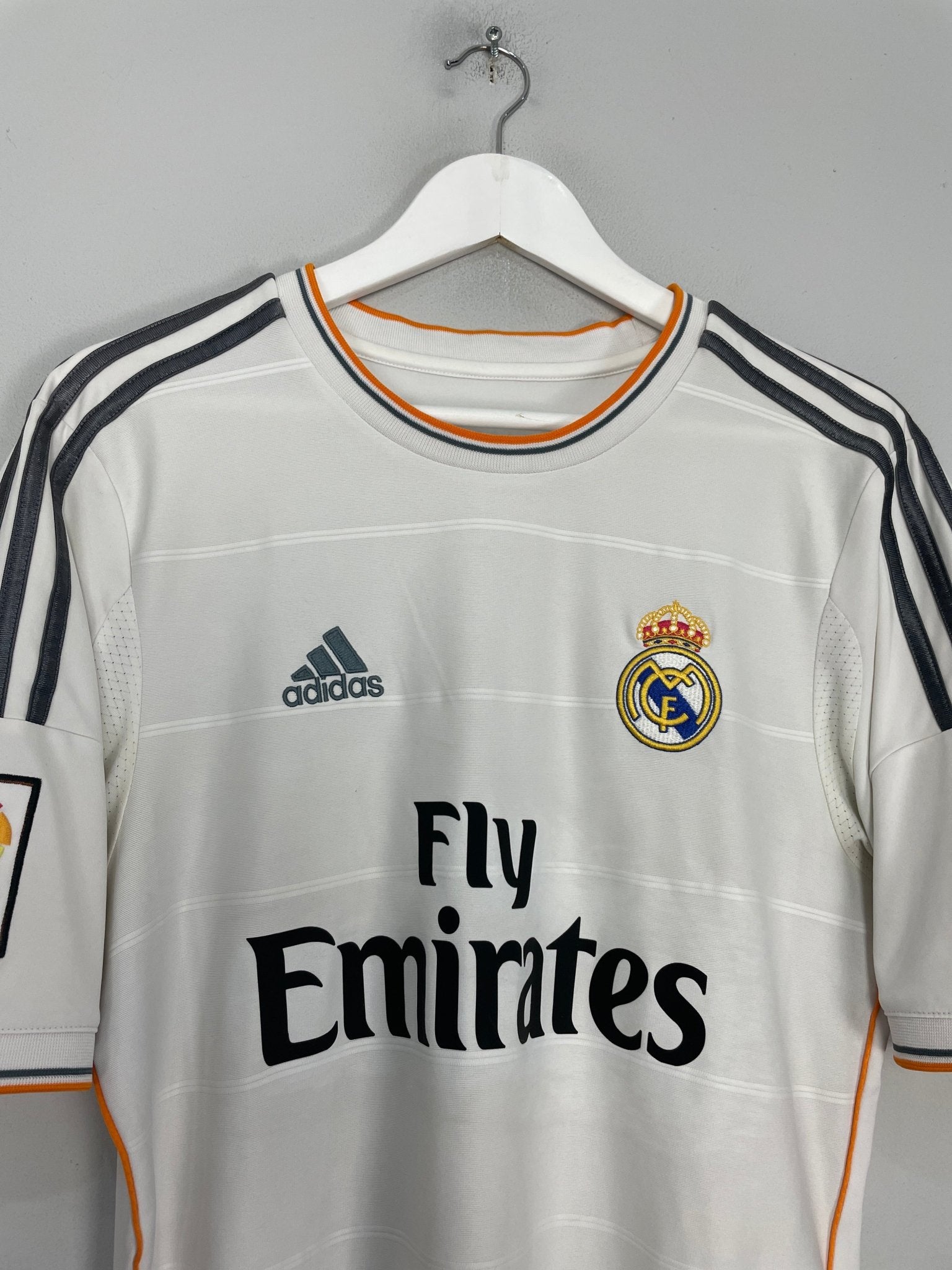 Shop 2013/14 REAL MADRID RONALDO #7 HOME SHIRT (M) ADIDAS, classic football shirts, vintage football shirts & retro soccer jerseys at Cult Kits