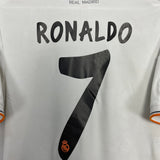 Shop 2013/14 REAL MADRID RONALDO #7 HOME SHIRT (S) ADIDAS, classic football shirts, vintage football shirts & retro soccer jerseys at Cult Kits