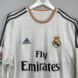 2013/14 REAL MADRID RONALDO 7 L/S HOME SHIRT (L) ADIDAS - Cult Kits - Large - Buy Vintage Football Shirts, Authentic Retro Football Shirts For Sale, Classic Football Shirts & Soccer Jersey
