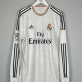 2013/14 REAL MADRID RONALDO 7 L/S HOME SHIRT (L) ADIDAS - Cult Kits - Large - Buy Vintage Football Shirts, Authentic Retro Football Shirts For Sale, Classic Football Shirts & Soccer Jersey