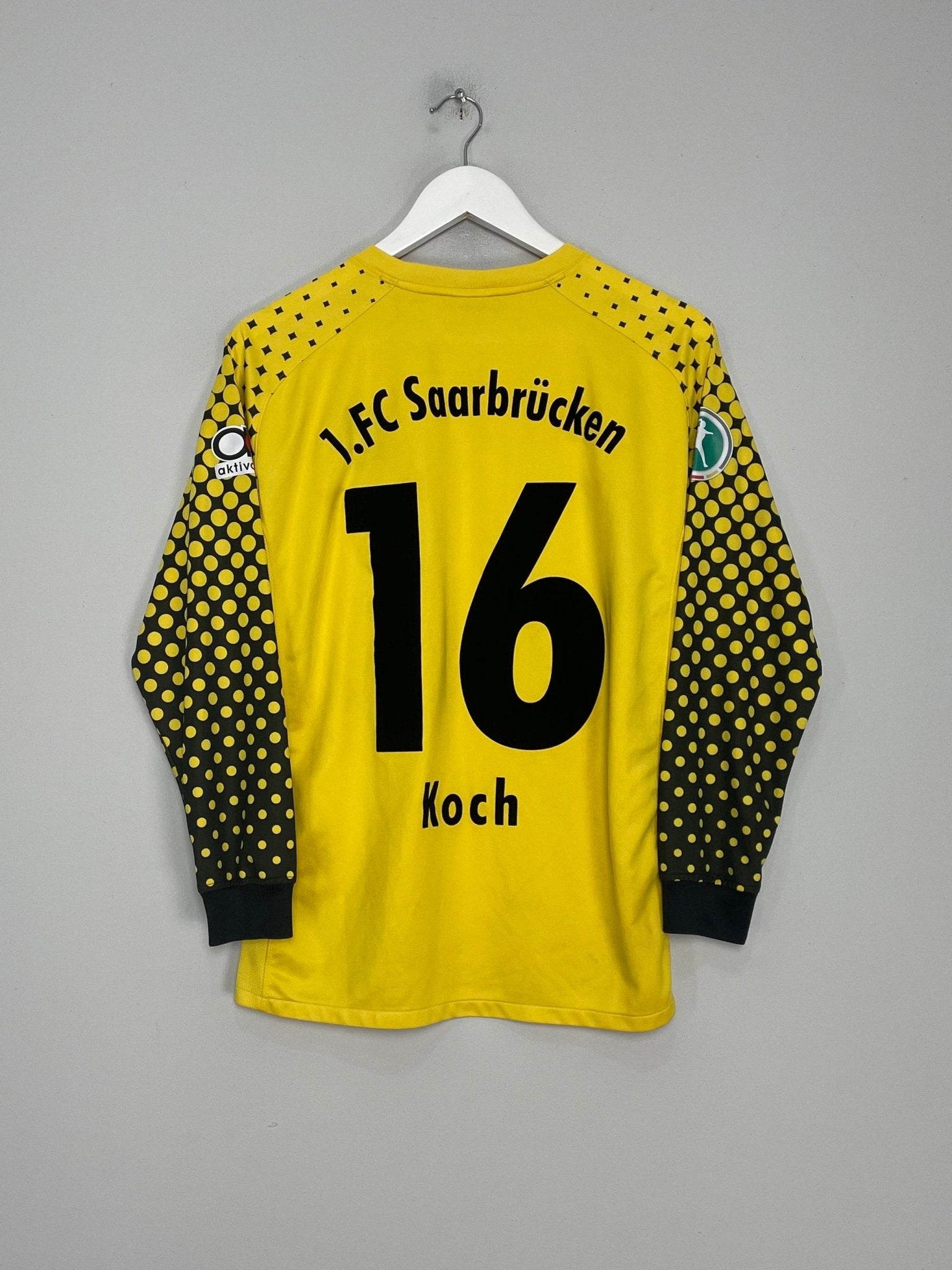 Shop 2013/14 SAARSBRUKEN KOCH #16 GK SHIRT (XL.WOMENS) NIKE, classic football shirts, vintage football shirts & retro soccer jerseys at Cult Kits