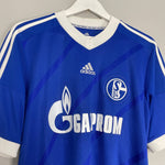 Shop 2013/14 SCHALKE RAUL #7 C/L HOME SHIRT (L) ADIDAS, classic football shirts, vintage football shirts & retro soccer jerseys at Cult Kits