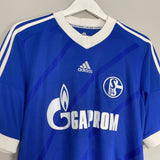 Shop 2013/14 SCHALKE RAUL #7 C/L HOME SHIRT (L) ADIDAS, classic football shirts, vintage football shirts & retro soccer jerseys at Cult Kits