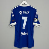 Shop 2013/14 SCHALKE RAUL #7 C/L HOME SHIRT (L) ADIDAS, classic football shirts, vintage football shirts & retro soccer jerseys at Cult Kits