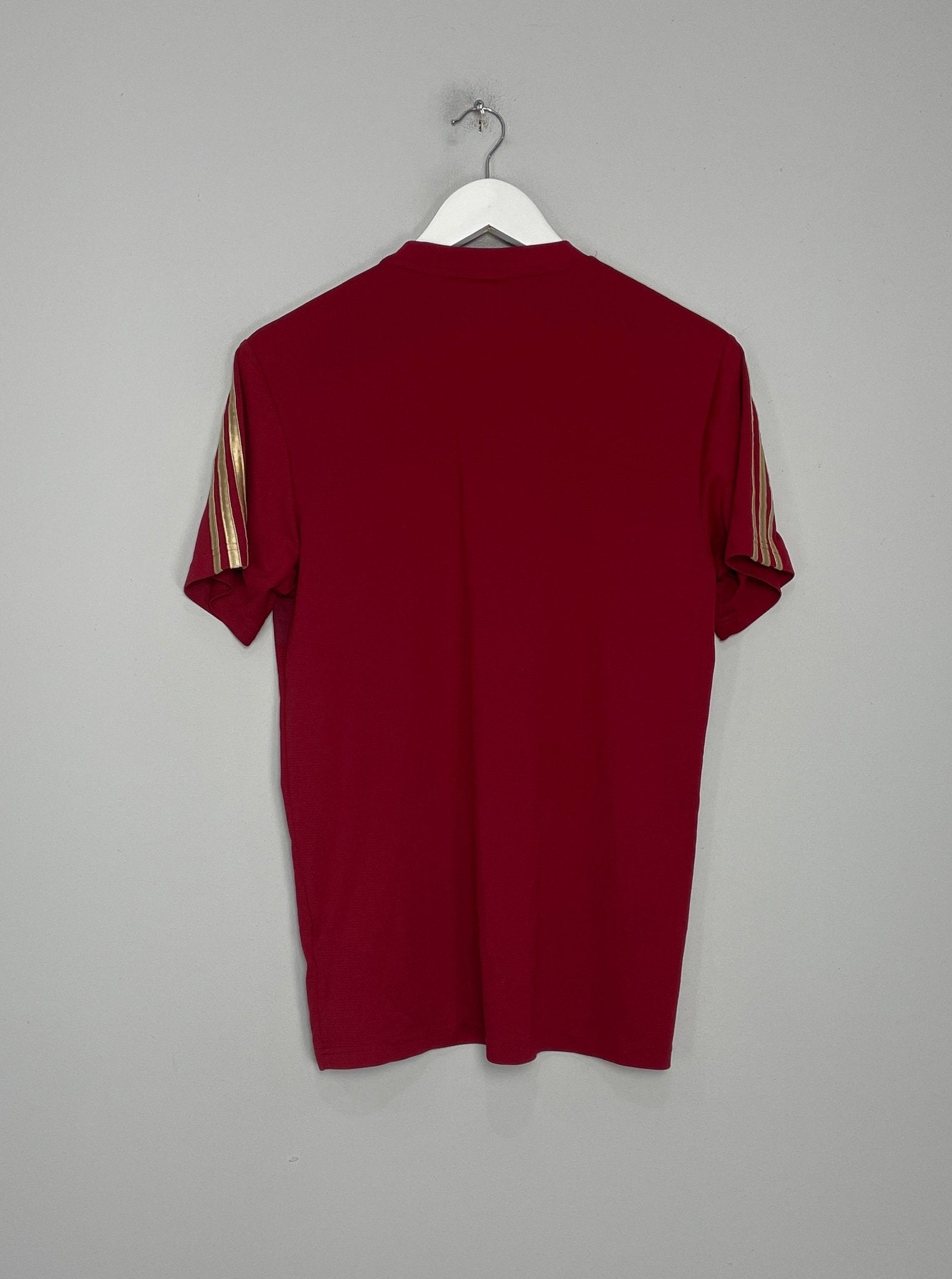 Shop 2013/14 SPAIN 'CAMPEONES' TRAINING SHIRT (M) ADIDAS, classic football shirts, vintage football shirts & retro soccer jerseys at Cult Kits