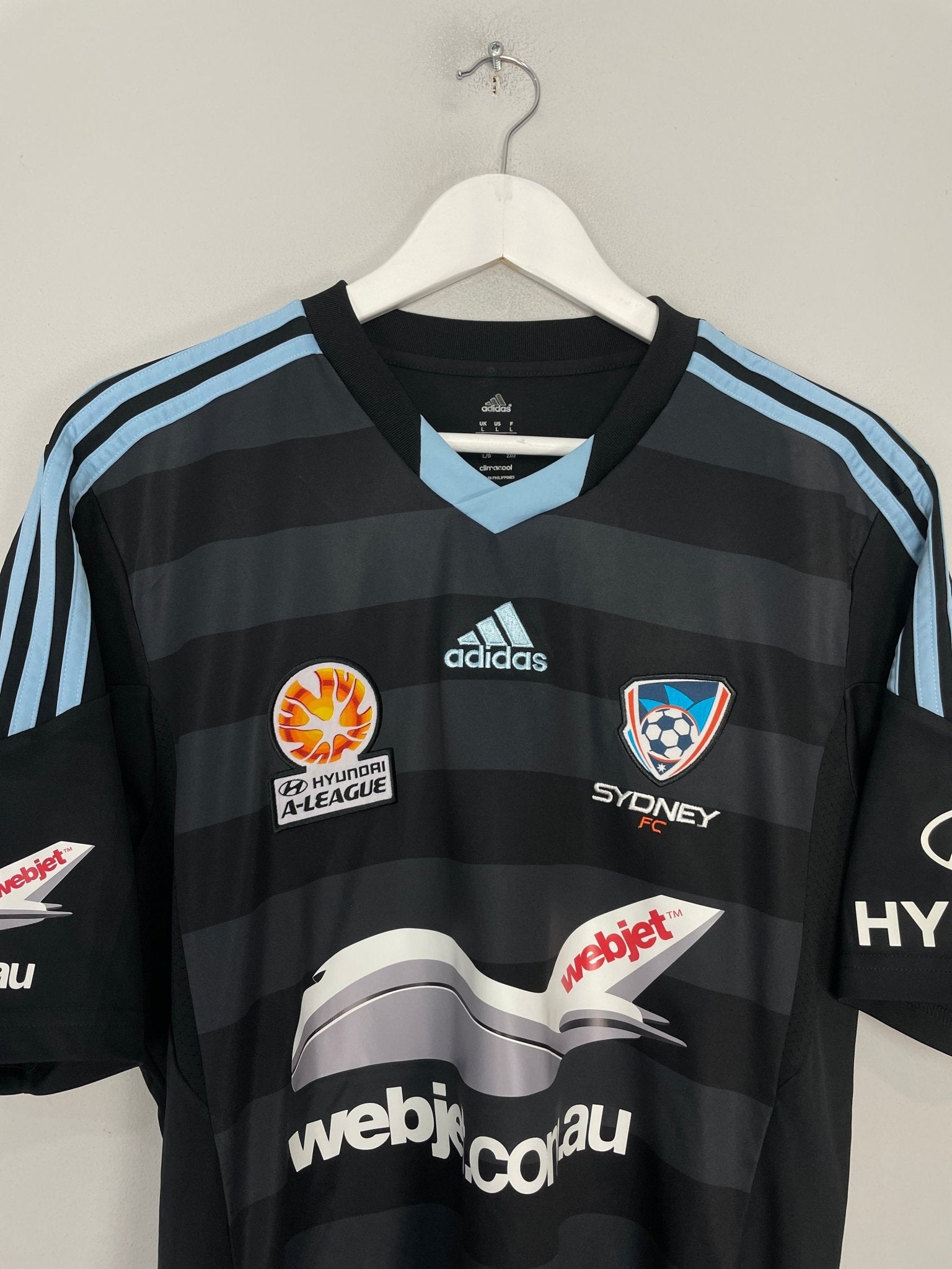 Shop 2013/14 SYDNEY FC DEL PIERO #10 AWAY SHIRT (L) ADIDAS, classic football shirts, vintage football shirts & retro soccer jerseys at Cult Kits