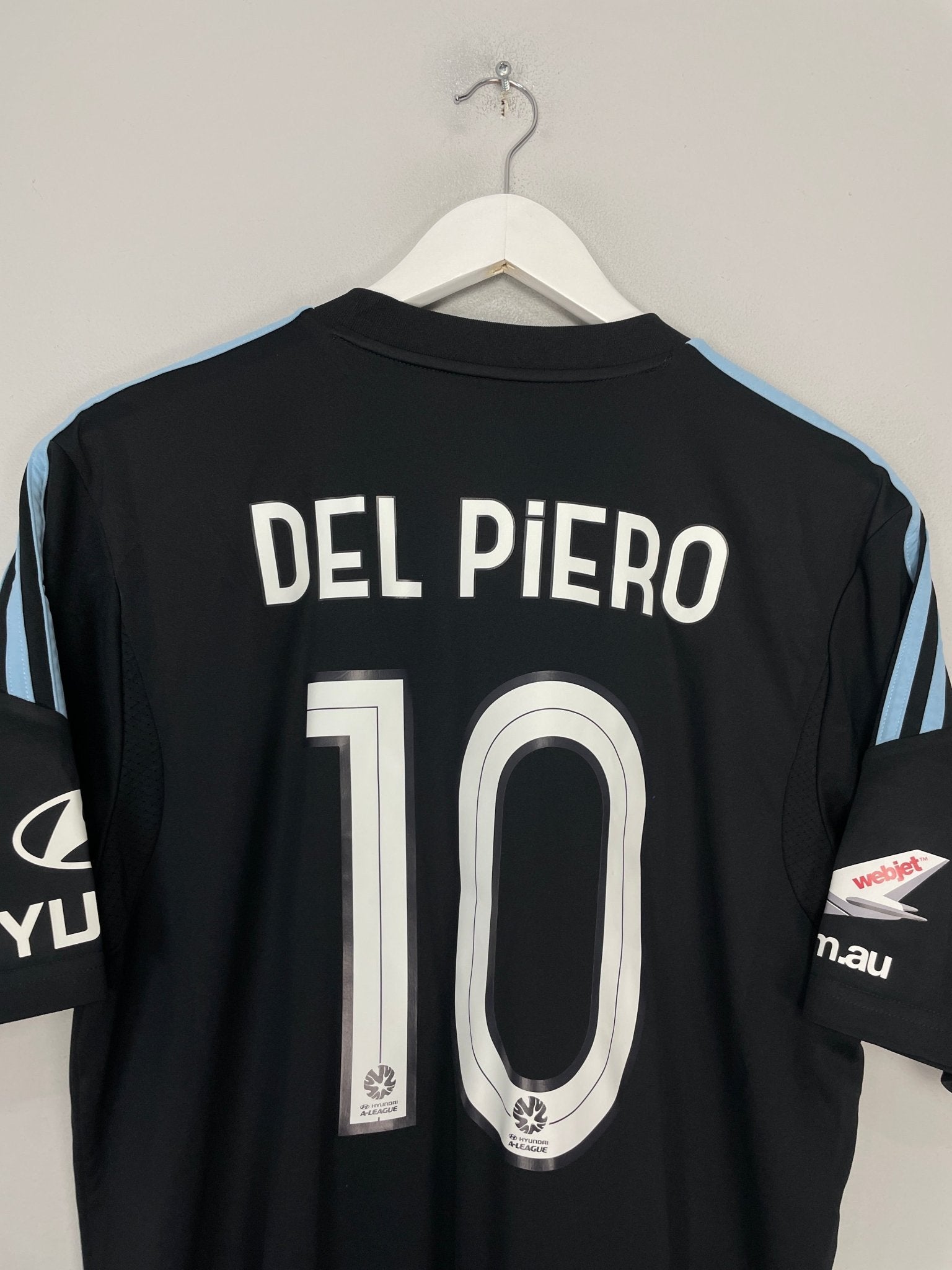 Shop 2013/14 SYDNEY FC DEL PIERO #10 AWAY SHIRT (L) ADIDAS, classic football shirts, vintage football shirts & retro soccer jerseys at Cult Kits