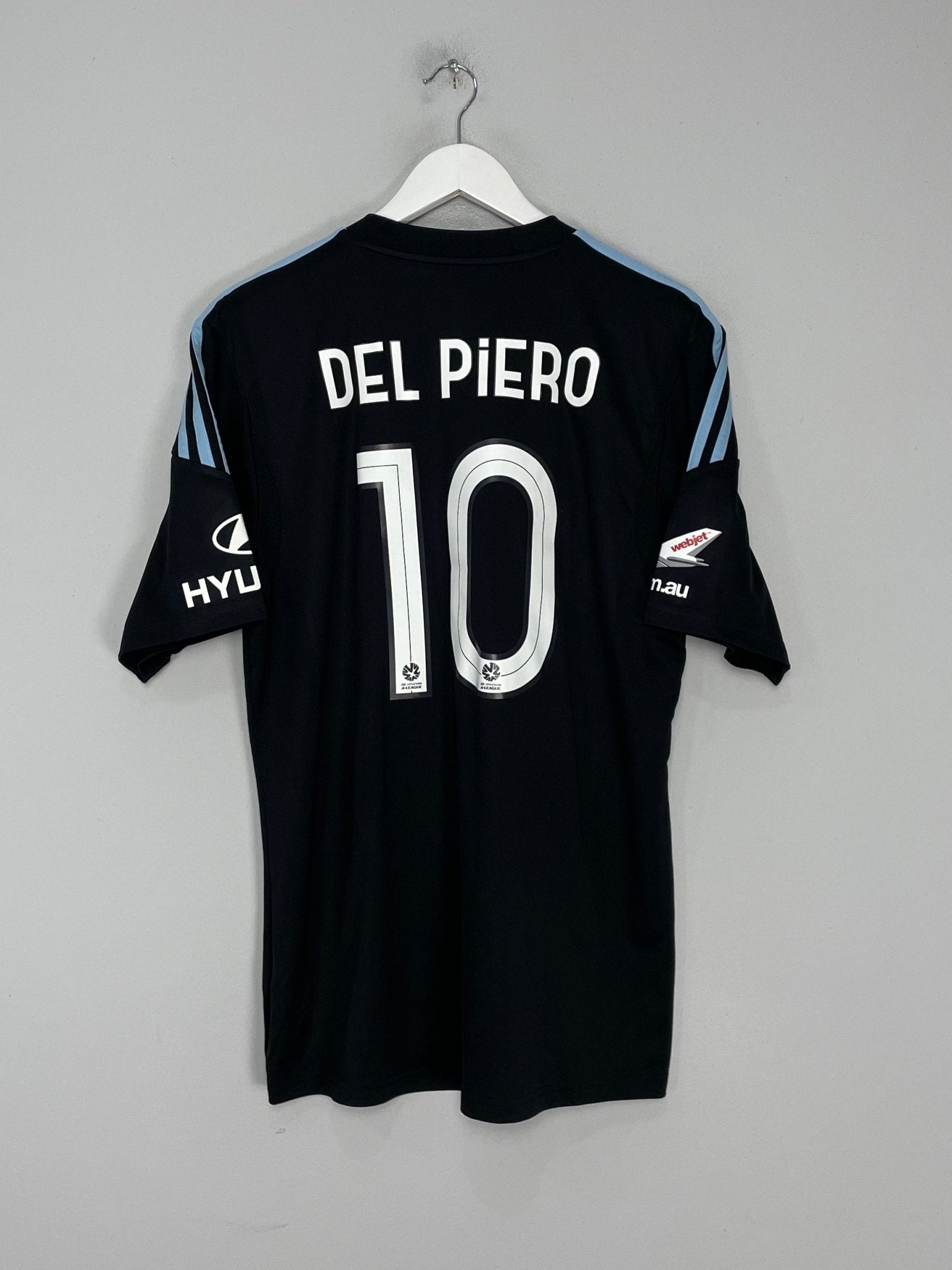 Shop 2013/14 SYDNEY FC DEL PIERO #10 AWAY SHIRT (L) ADIDAS, classic football shirts, vintage football shirts & retro soccer jerseys at Cult Kits