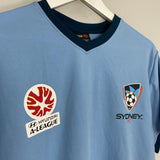 Shop 2013/14 SYDNEY FC FAN SHIRT (S) A-LEAGUE, classic football shirts, vintage football shirts & retro soccer jerseys at Cult Kits