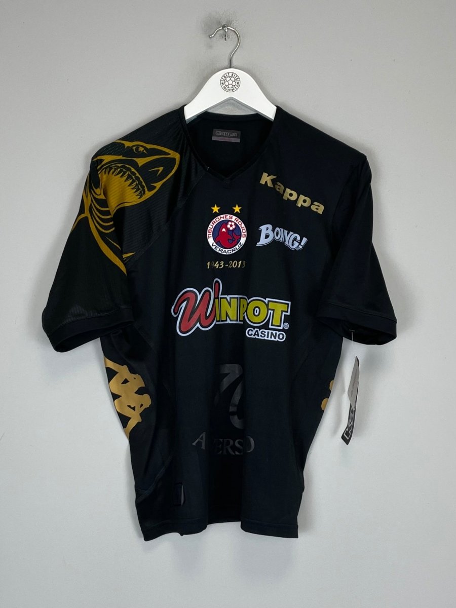 2013/14 TIBURONES ROJOS *BNWT* ANNIVERSARY SHIRT (L) KAPPA - Cult Kits - Large - Buy Vintage Football Shirts, Authentic Retro Football Shirts For Sale, Classic Football Shirts & Soccer Jersey