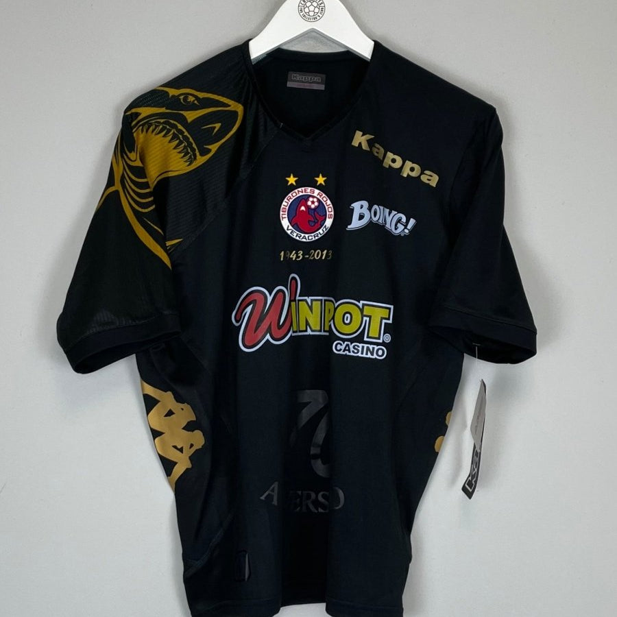 2013/14 TIBURONES ROJOS *BNWT* ANNIVERSARY SHIRT (L) KAPPA - Cult Kits - Large - Buy Vintage Football Shirts, Authentic Retro Football Shirts For Sale, Classic Football Shirts & Soccer Jersey