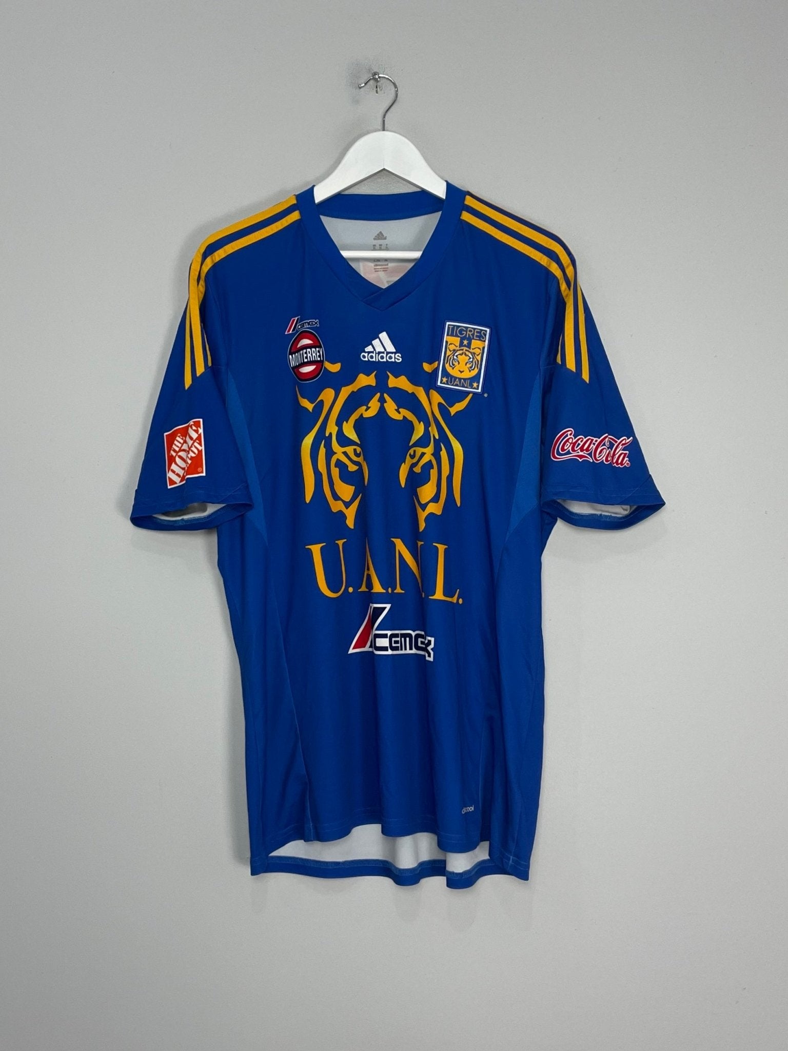 Shop 2013/14 TIGRES AWAY SHIRT (XL) ADIDAS, classic football shirts, vintage football shirts & retro soccer jerseys at Cult Kits