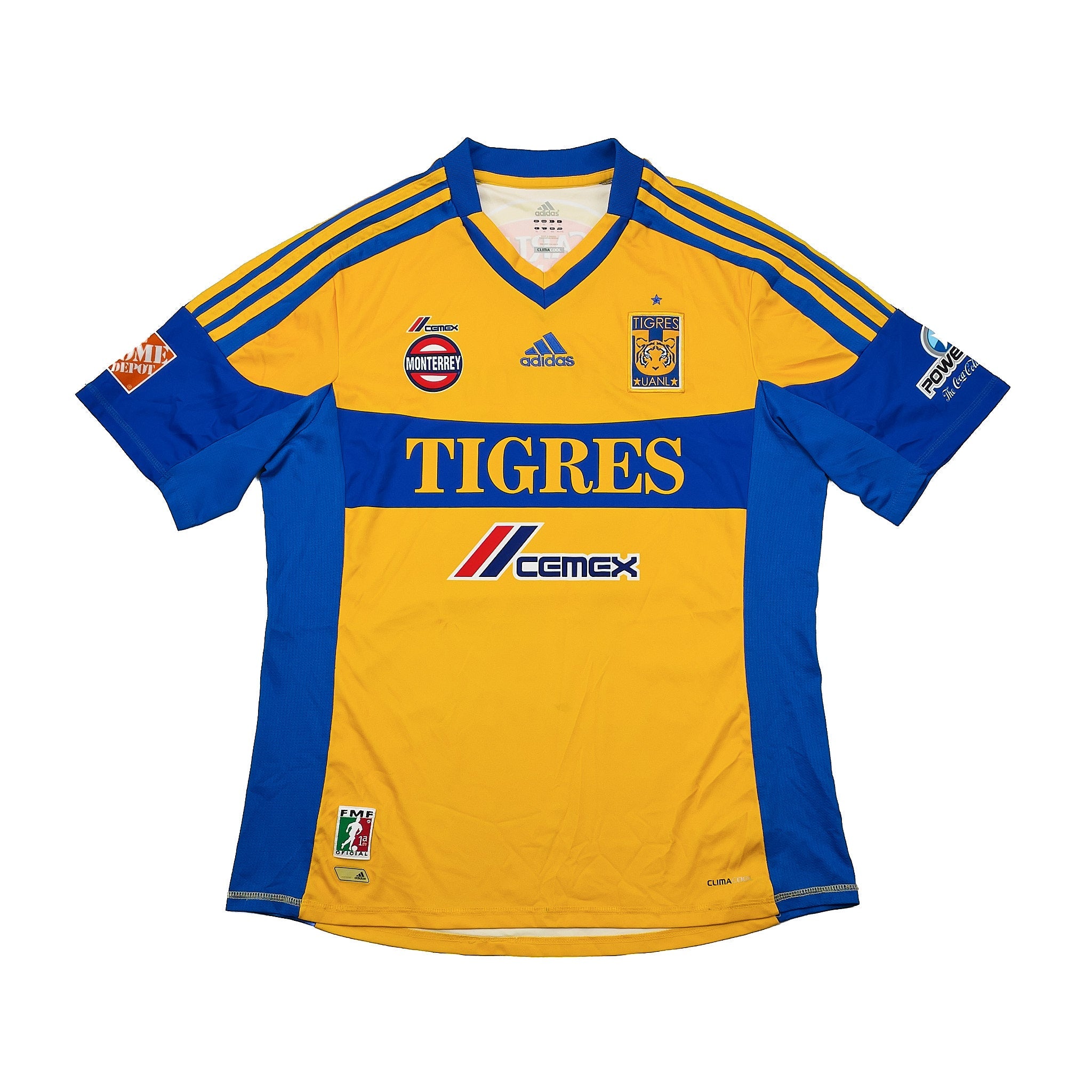 Buy 2013/14 TIGRES L.LOBOS 16 HOME SHIRT (XL) ADIDAS ~ Free worldwide shipping available ~ Authentic Vintage Football Shirts from Cult Kits
