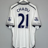 Shop 2013/14 TOTTENHAM CHADLI #21 *SIGNED* HOME SHIRT (XL) UNDER ARMOUR, classic football shirts, vintage football shirts & retro soccer jerseys at Cult Kits