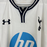 Shop 2013/14 TOTTENHAM CHADLI #21 *SIGNED* HOME SHIRT (XL) UNDER ARMOUR, classic football shirts, vintage football shirts & retro soccer jerseys at Cult Kits