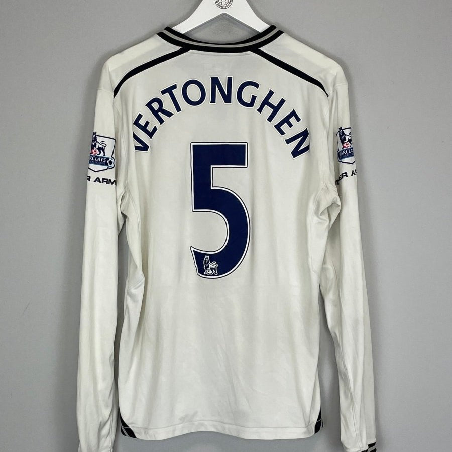 2013/14 TOTTENHAM VERTONGHEN 5 L/S HOME SHIRT (L) UNDER ARMOUR - Cult Kits - Large - Buy Vintage Football Shirts, Authentic Retro Football Shirts For Sale, Classic Football Shirts & Soccer Jersey