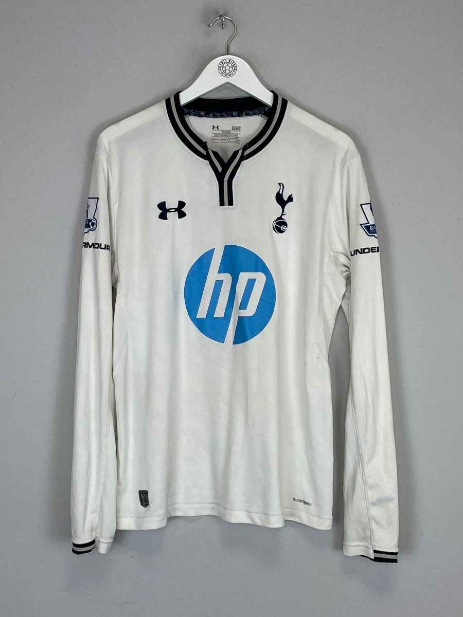 2013/14 TOTTENHAM VERTONGHEN 5 L/S HOME SHIRT (L) UNDER ARMOUR - Cult Kits - Large - Buy Vintage Football Shirts, Authentic Retro Football Shirts For Sale, Classic Football Shirts & Soccer Jersey