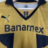 Shop 2013/14 UNAM PUMAS VERON #4 AWAY SHIRT (M) PUMA, classic football shirts, vintage football shirts & retro soccer jerseys at Cult Kits
