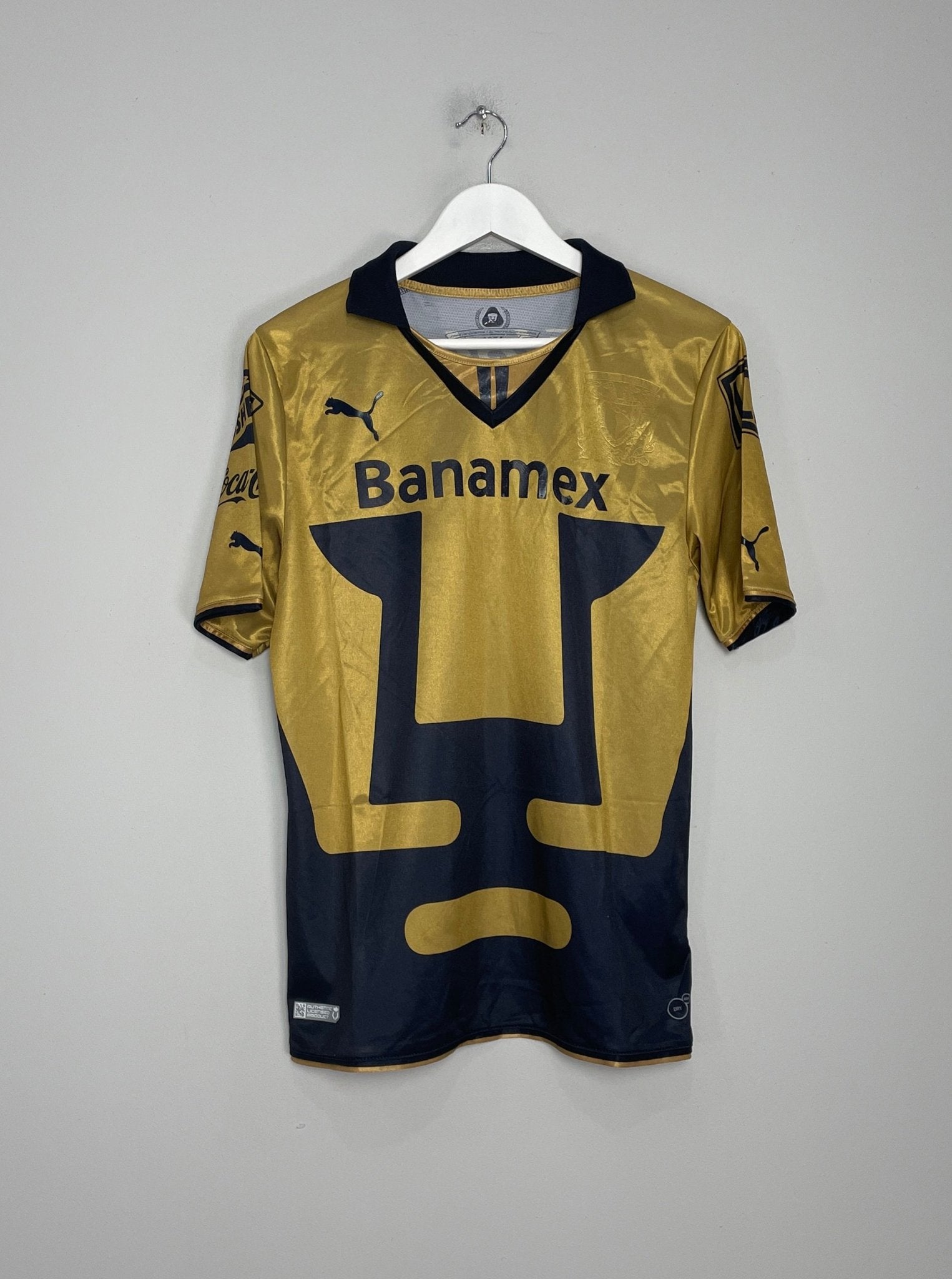 Shop 2013/14 UNAM PUMAS VERON #4 AWAY SHIRT (M) PUMA, classic football shirts, vintage football shirts & retro soccer jerseys at Cult Kits