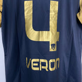 Shop 2013/14 UNAM PUMAS VERON #4 AWAY SHIRT (M) PUMA, classic football shirts, vintage football shirts & retro soccer jerseys at Cult Kits