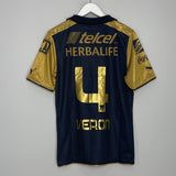 Shop 2013/14 UNAM PUMAS VERON #4 AWAY SHIRT (M) PUMA, classic football shirts, vintage football shirts & retro soccer jerseys at Cult Kits