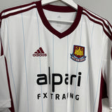 Shop 2013/14 WEST HAM *BNWT* AWAY SHIRT (XXL) ADIDAS, classic football shirts, vintage football shirts & retro soccer jerseys at Cult Kits