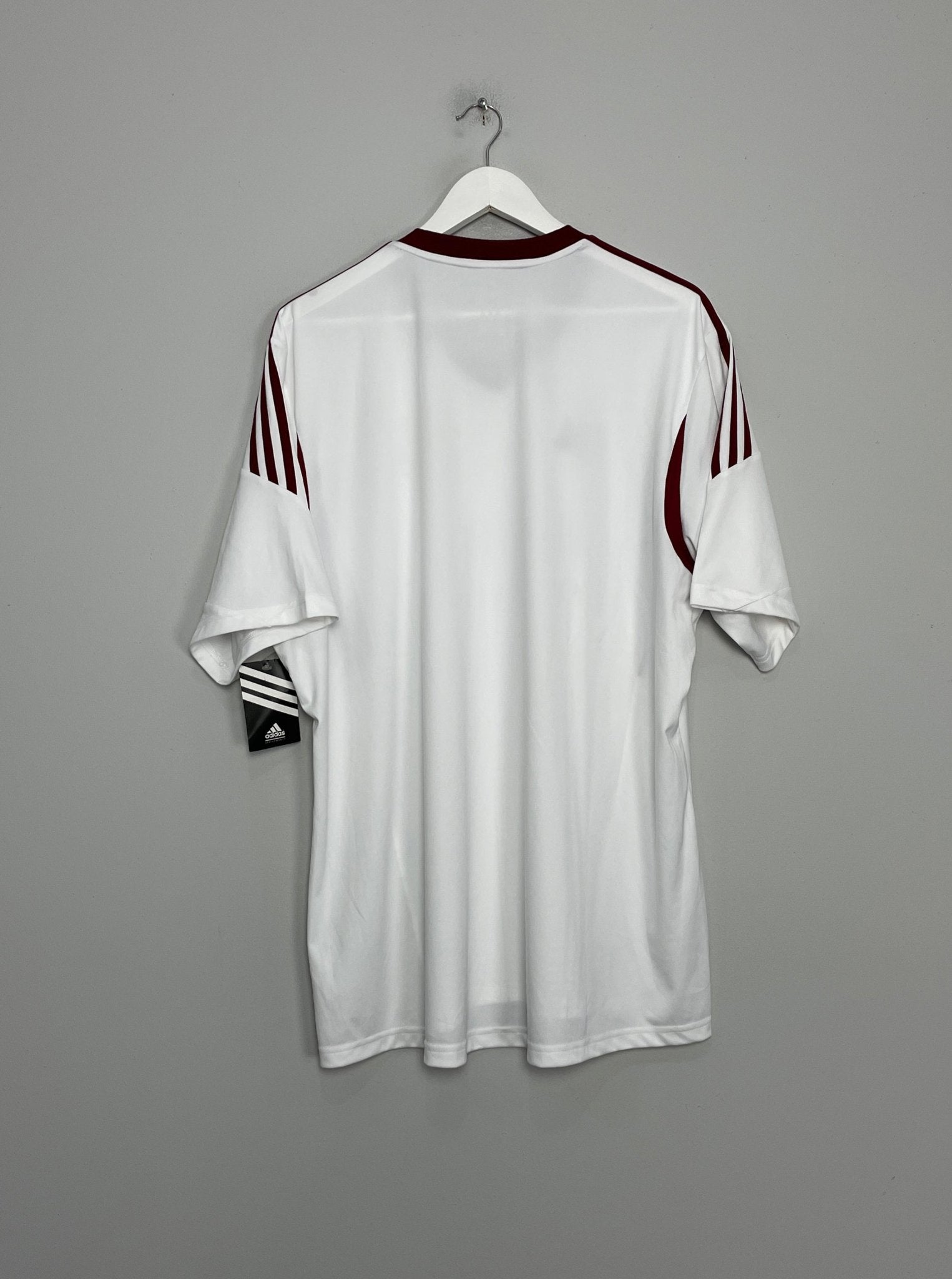 Shop 2013/14 WEST HAM *BNWT* AWAY SHIRT (XXL) ADIDAS, classic football shirts, vintage football shirts & retro soccer jerseys at Cult Kits