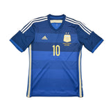 Buy 2013/15 Argentina Messi 10 Away Shirt (L) Adidas ~ Free worldwide shipping available ~ Authentic Vintage Football Shirts from Cult Kits